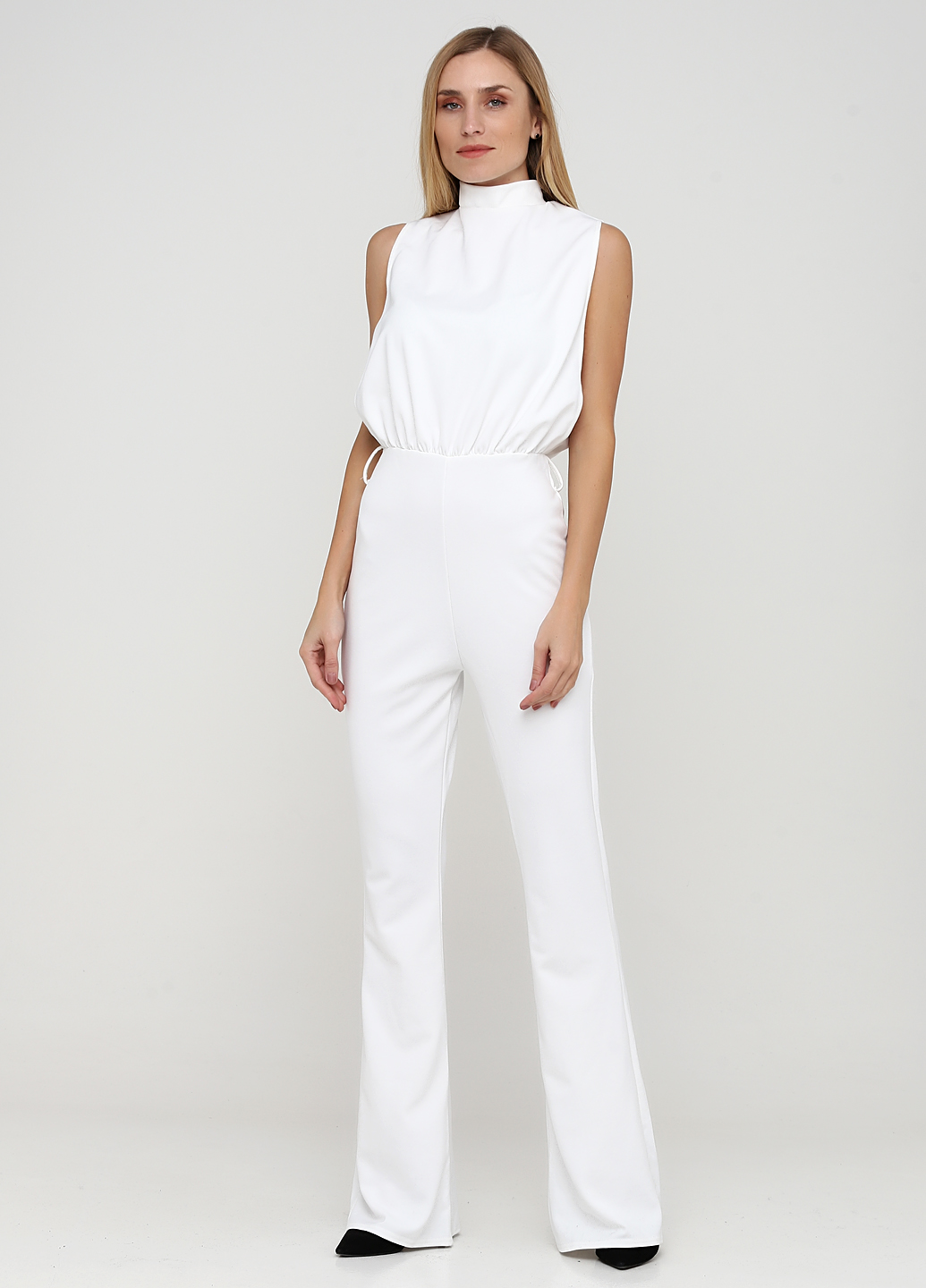 

Комбинезон PrettyLittleThing 40 белый 0-0787_б.пояс
