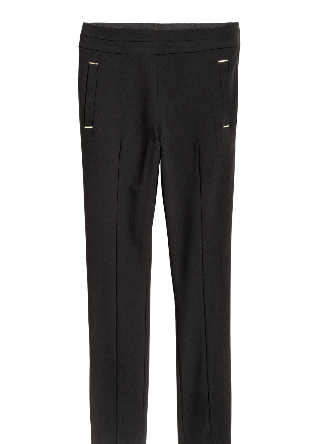 

Брюки H&M 42 Черный 0544954_метал.встав.карман._01