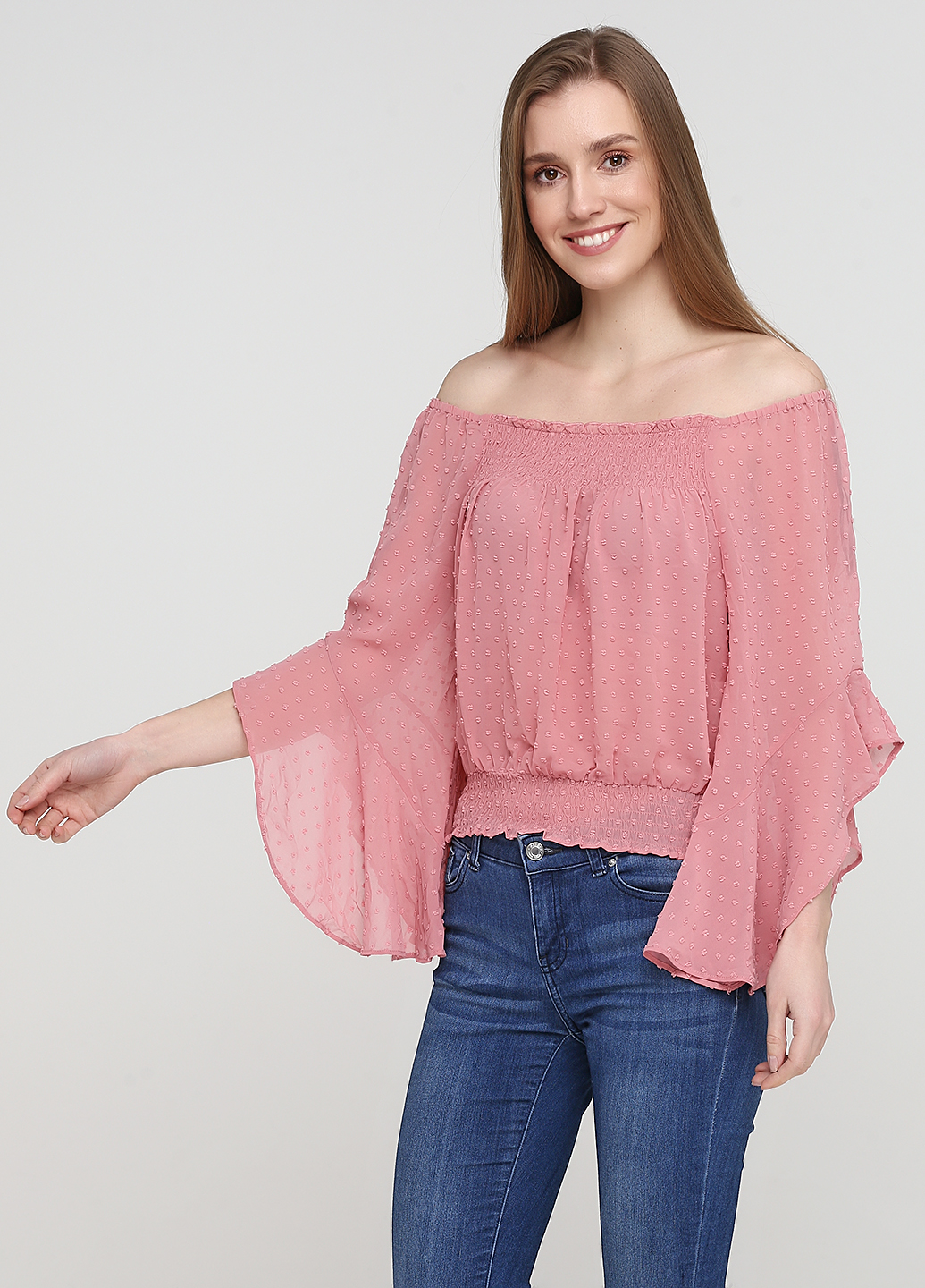 

Блузка H&M  Розовый 0-1043_01, Блузка H&M 38 Розовый 0-1043_01
