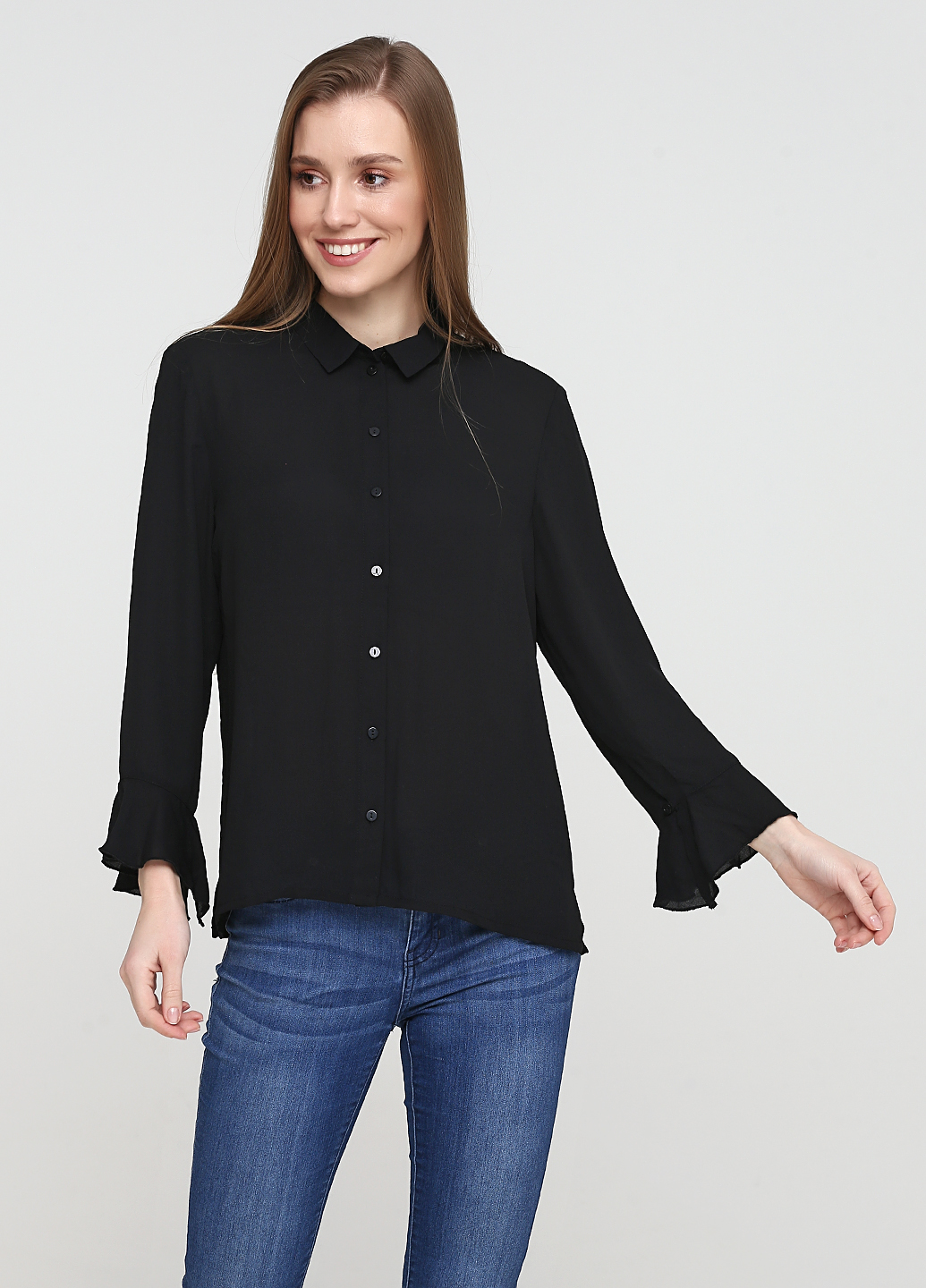 

Блузка H&M  Черный 0-1046_01, Блузка H&M 38 Черный 0-1046_01