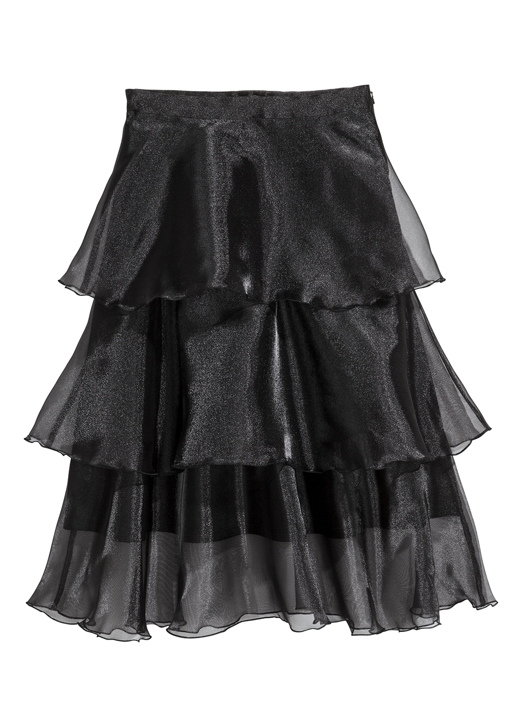 

Юбка H&M  Черный 0556546_03, Юбка H&M 36 Черный 0556546_03