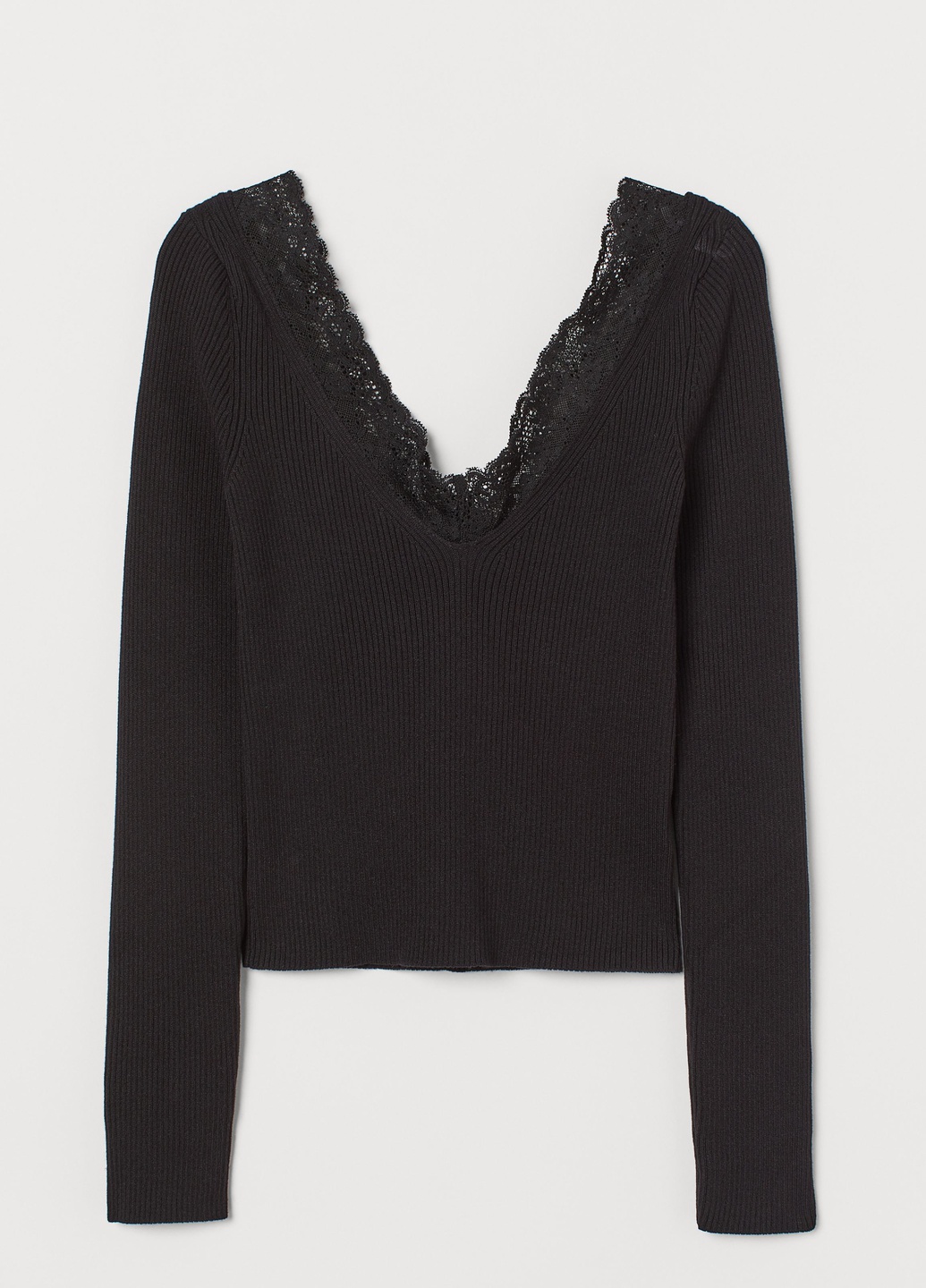 

Джемпер H&M M Черный 0805921_мереж_01