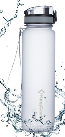 

Бутылка для воды KingCamp Tritan Bottle 1000ML(KA1136) medium grey