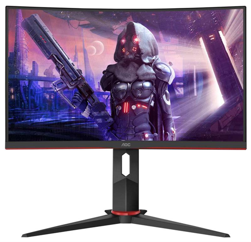 

AOC 23.6" C24G2U/BK VA Black/Red Curved 165Hz
