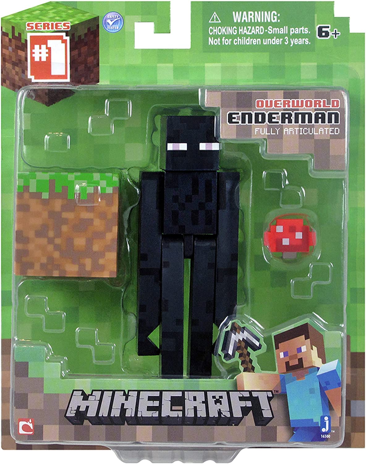 

Фигурка Майнкрафт Эндермен Minecraft Enderman Jazwares 16500