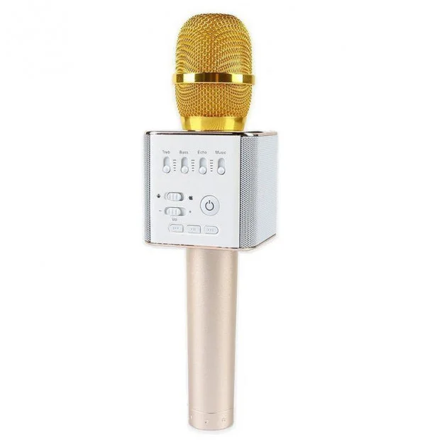 

Портативный караоке микрофон UTM Q9 в коробке Gold BDSG232354