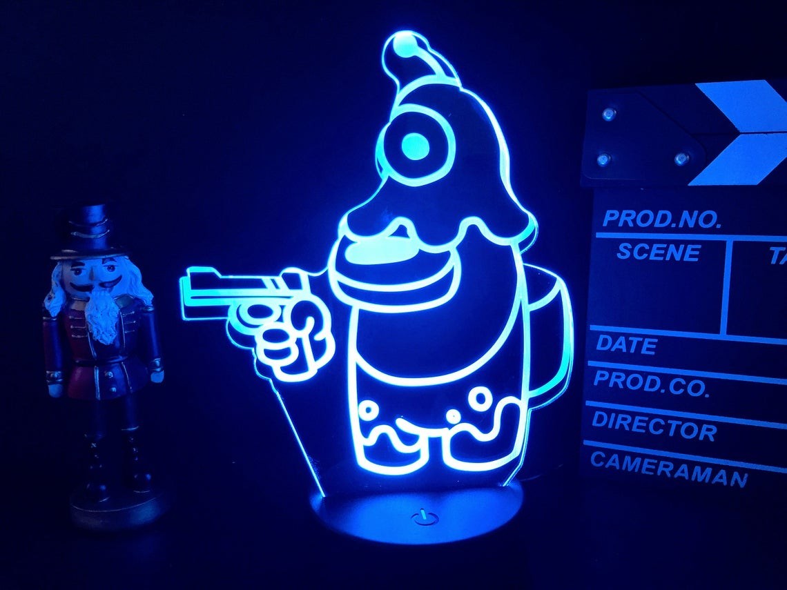 

Настольный светильник-ночник Амонг Ас Among Us 3D Lamp 16 Цветов USB (5051)