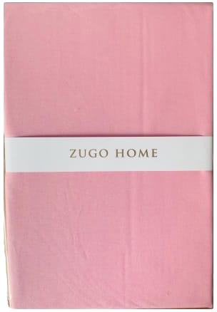

Простынь Zugo Home ранфорс Basic 160х240 см розовая (ts-02080)