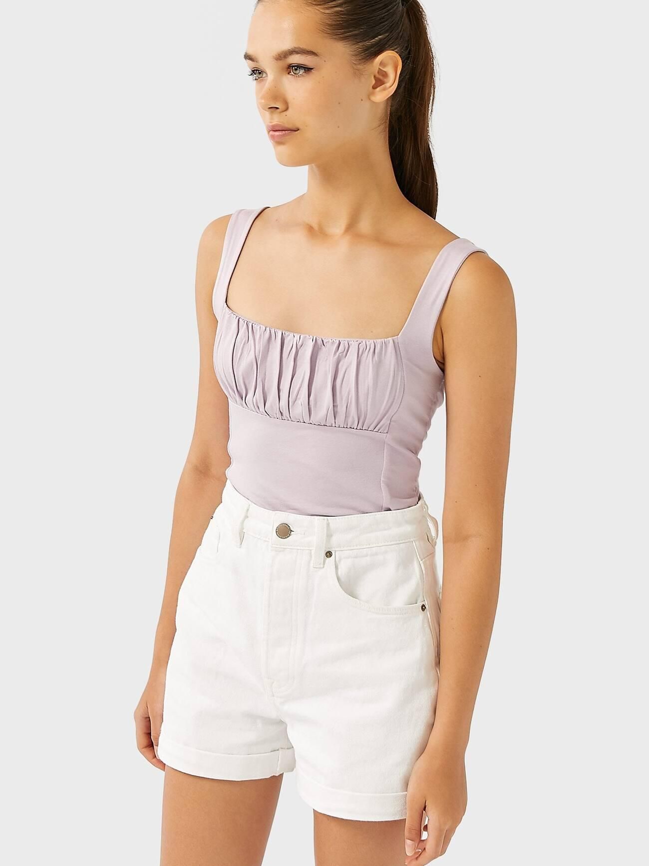 

Топ Stradivarius 6603/635/604-ACVH L Лавандовый
