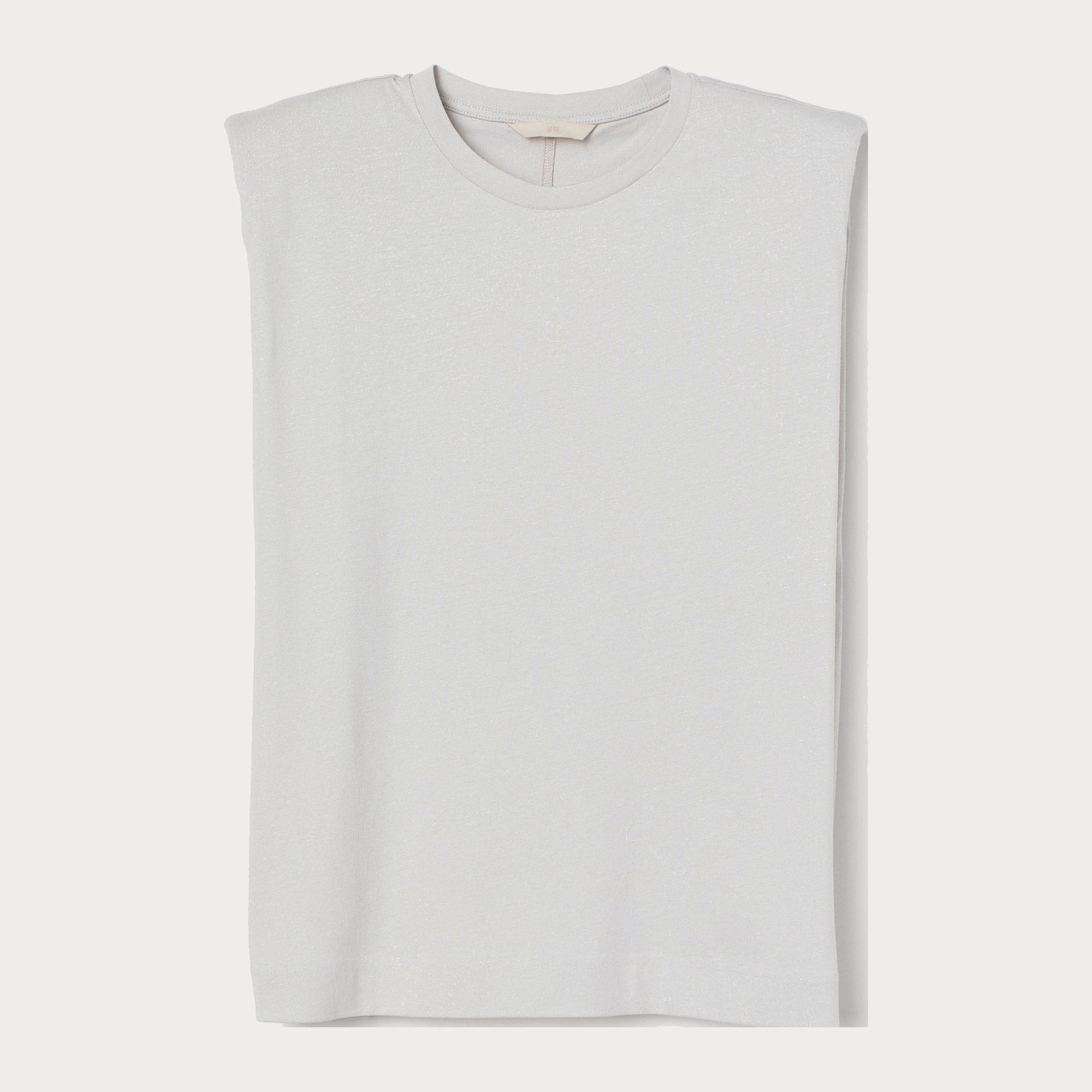 

Топ H&M 8924212-ACWW S Светло-серый