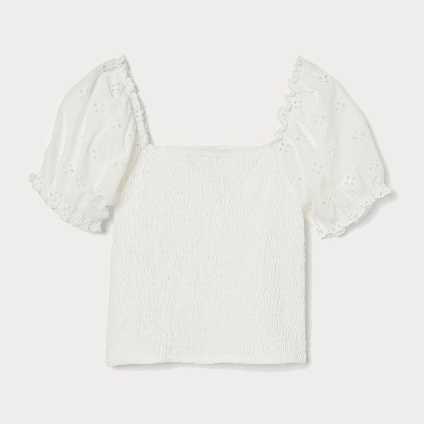 

Топ H&M 8366992-ACTS XS Белый