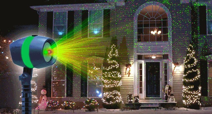 

Лазерный проектор Laser Star Shower light уличный Звездный Дождь