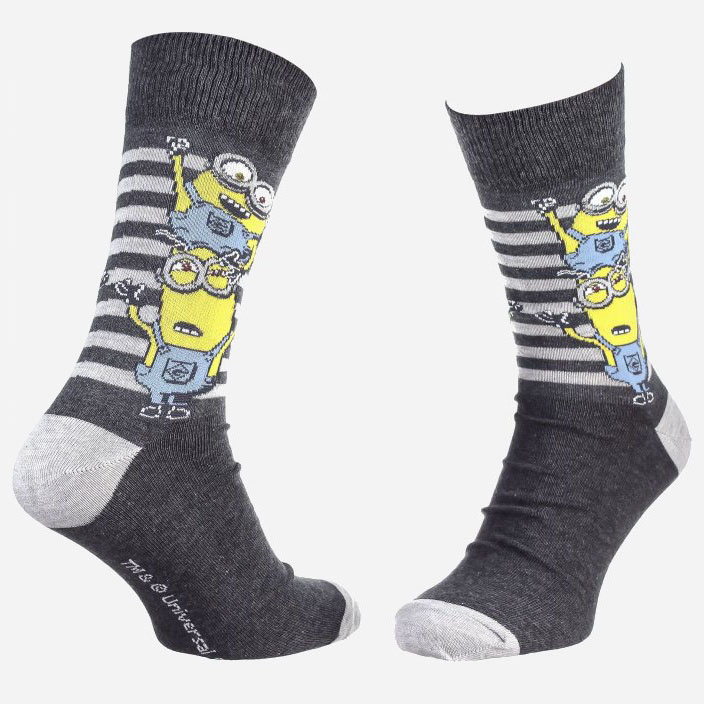 

Носки Disney Minions 93154967-4 - Темно-серые, Носки Disney Minions 93154967-4 39-42 Темно-серые