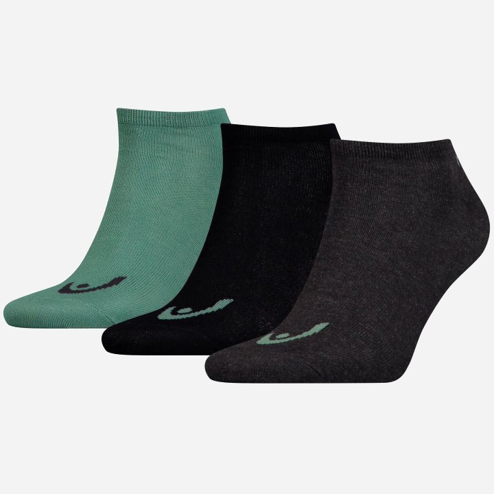 

Набор носков HEAD Sneaker 3P Unisex 761010001-164 39-42 р 3 пары Зеленый/Черный/Темно-серый