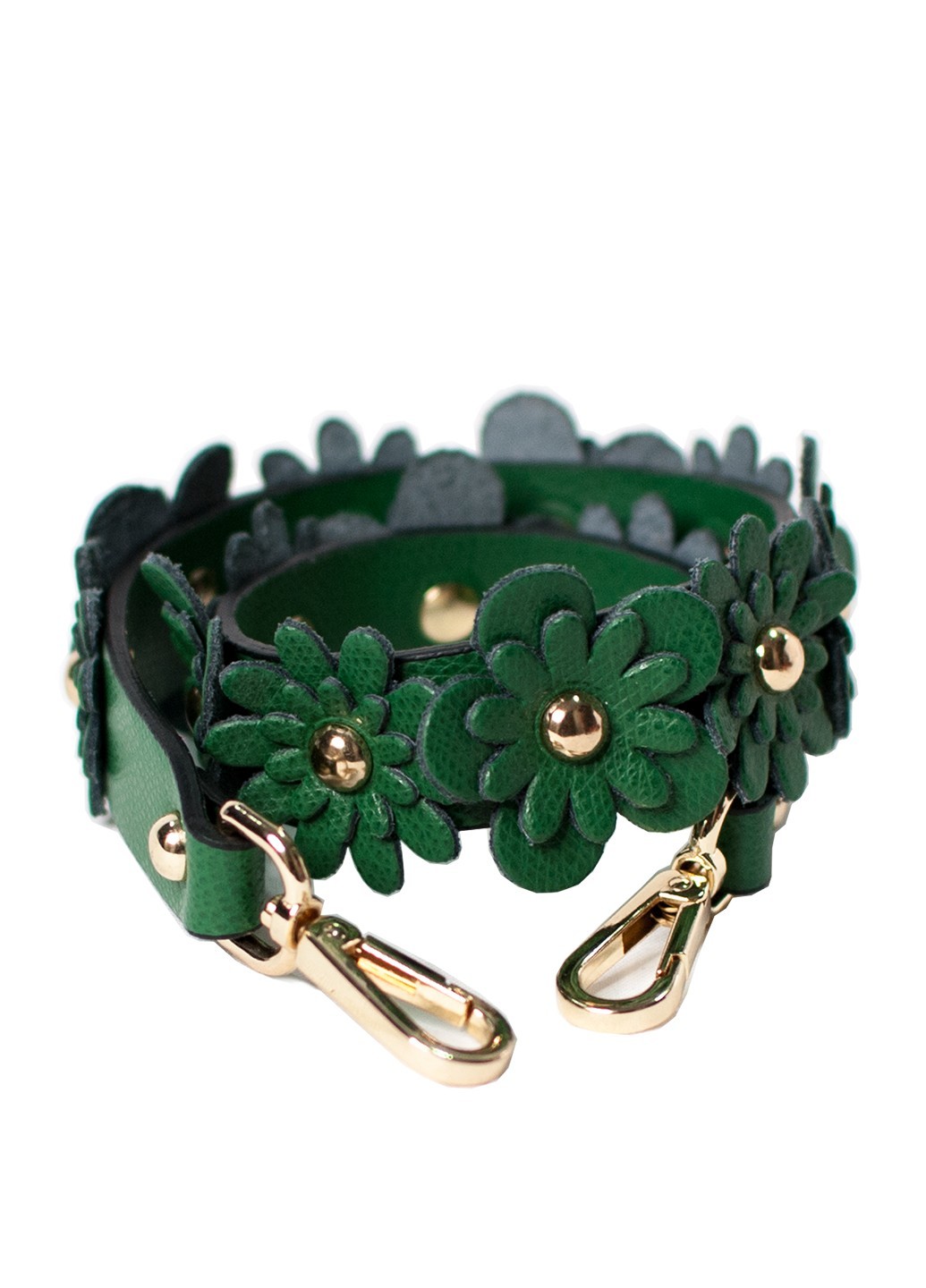 

Ремень Piumelli Short plain green P622