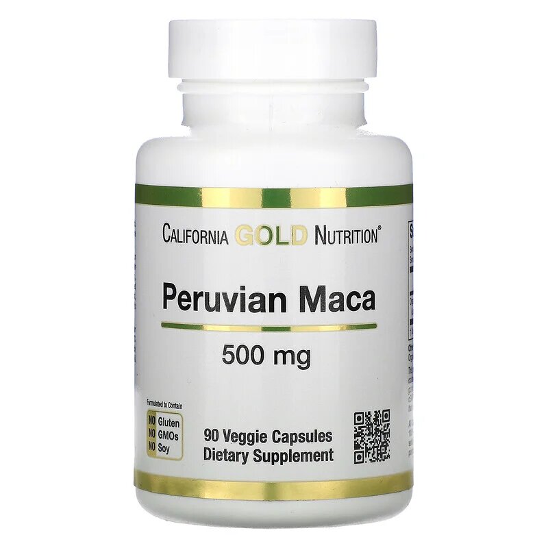 

Бустер тестостерона California Gold Nutrition Peruvian Maca 90 капсул (4384303549)