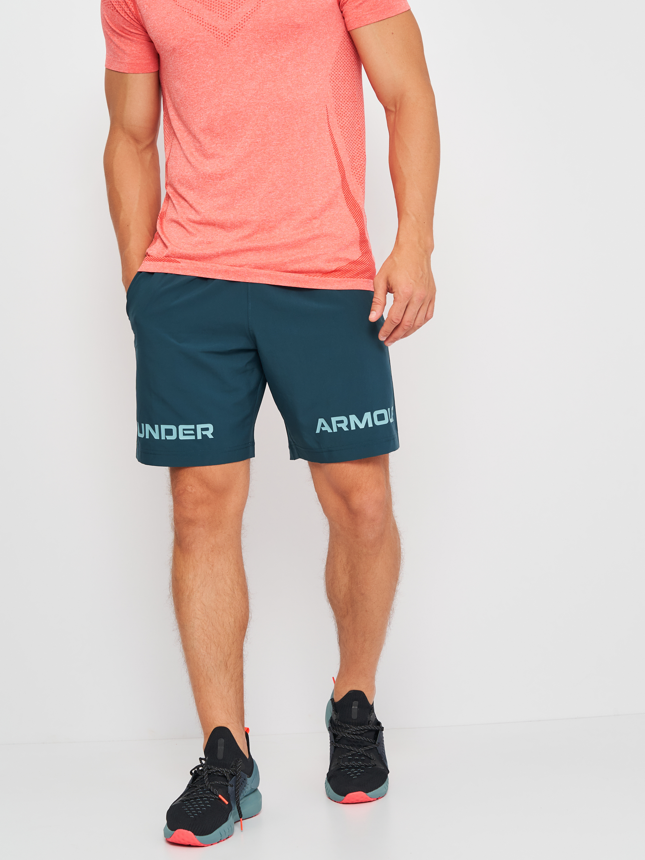 

Шорты Under Armour Ua Woven Graphic Wm Short-Blu 1361433-463 S Бирюзовые