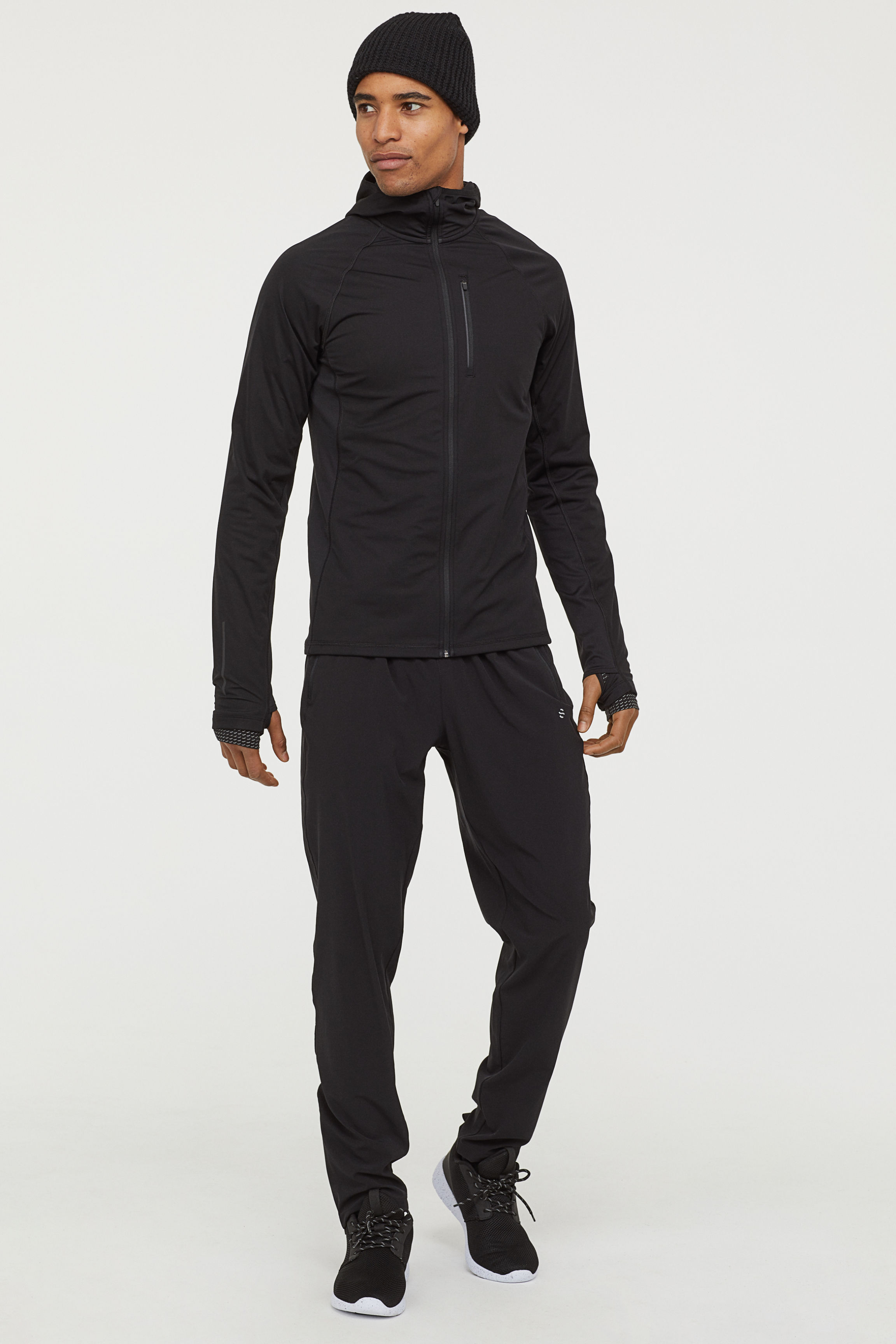 

Брюки H&M 0150959 L черный