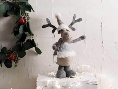 

Lovely Deer Новогодний аксессуар 17х9х26 см EH (NU000807)