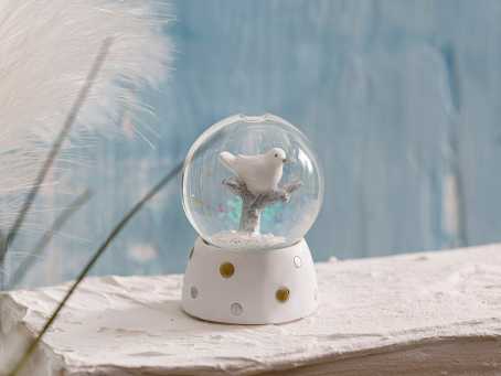 

Winter Birds Снежный шар 4.5х4.5х6 см EH (NU000809)