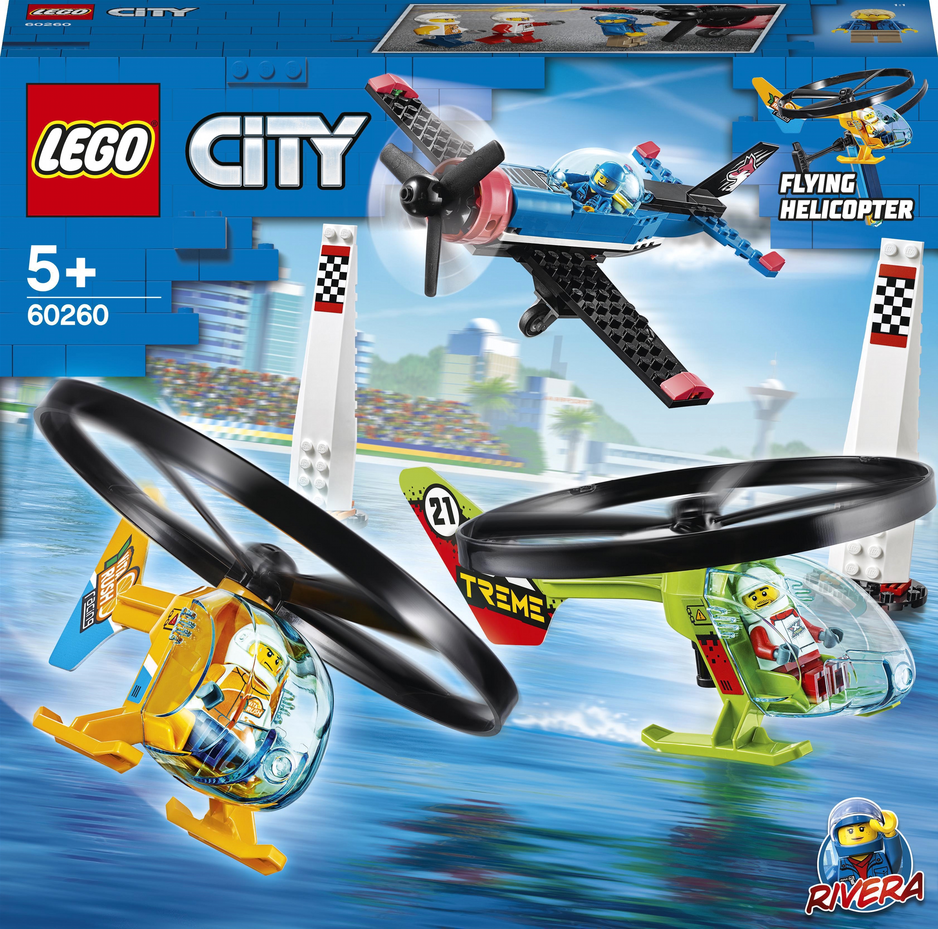 

Конструктор LEGO City Воздушная гонка 140 деталей (60260)