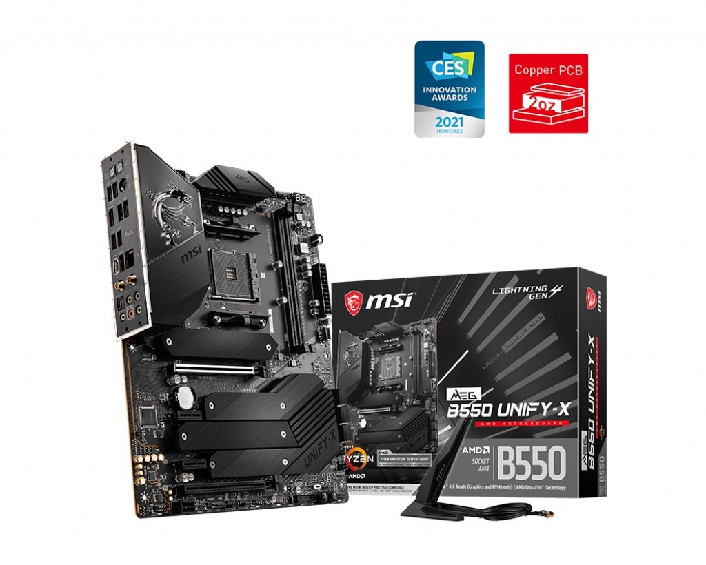 

Материнская плата MSI MEG B550 UNIFY-X Socket AM4