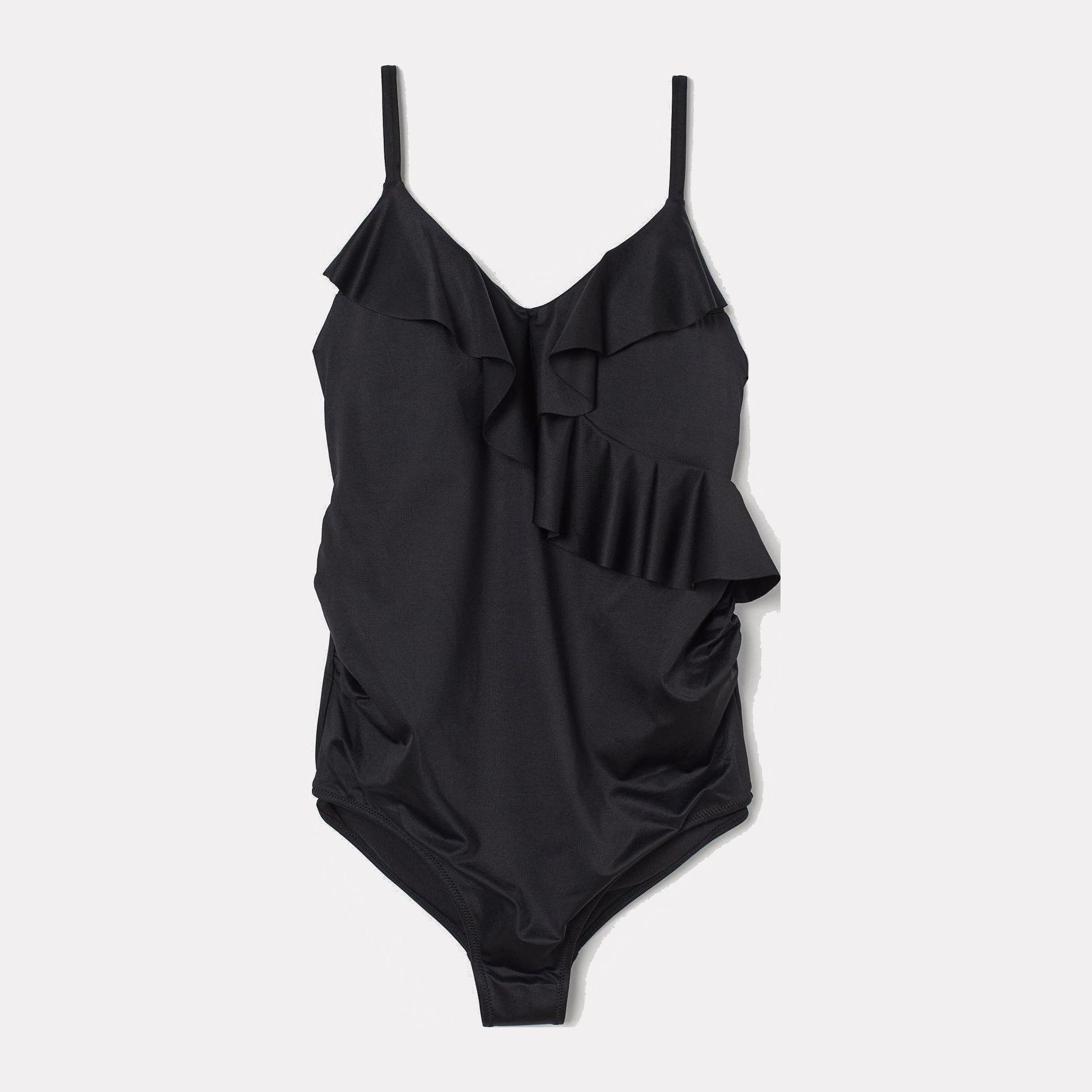 

Купальник слитный женский H&M 7165451-AAAD XL Черный