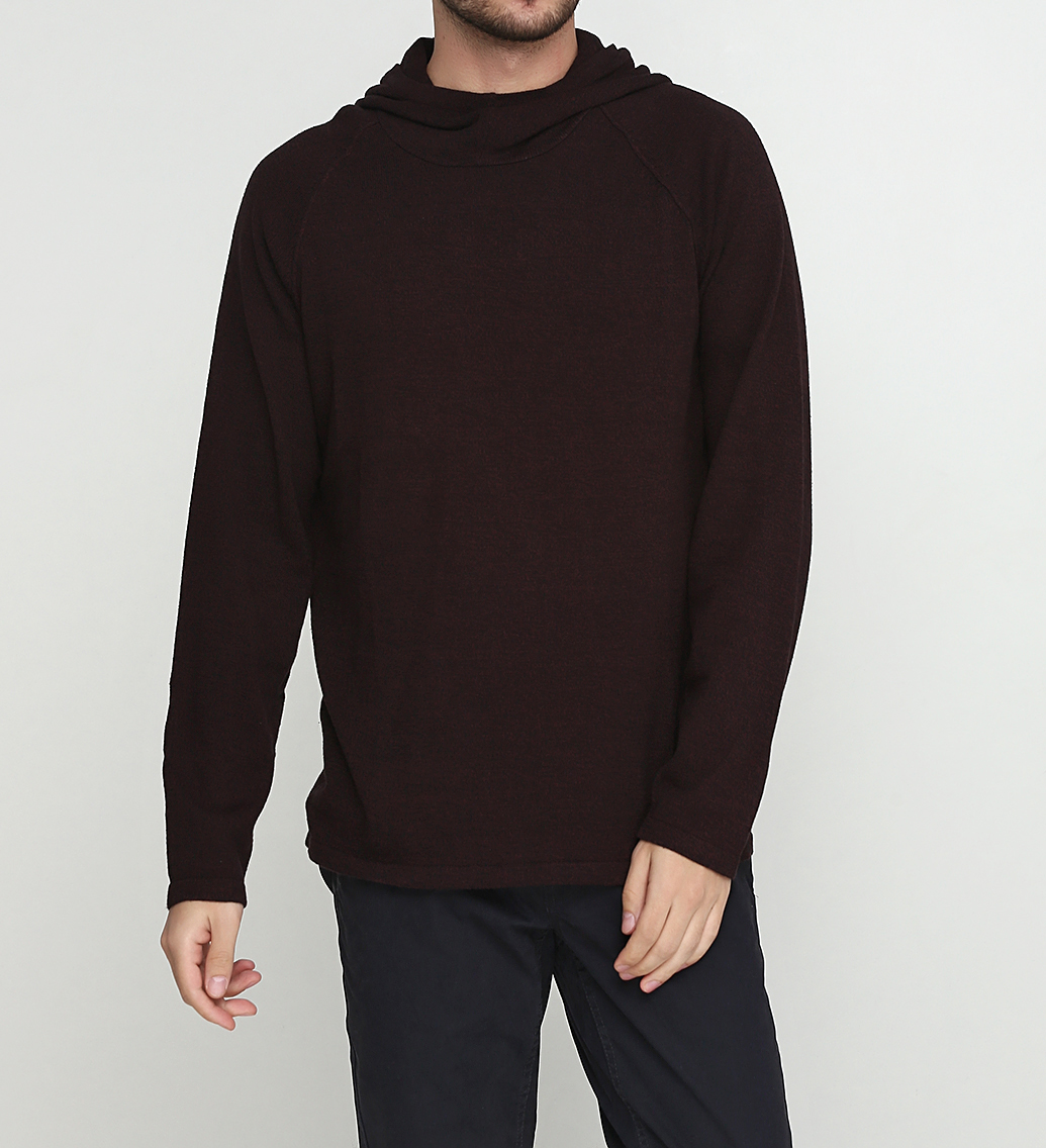 

Худи JACK&JONES 12128317-SASSAFRAS XL бордовый