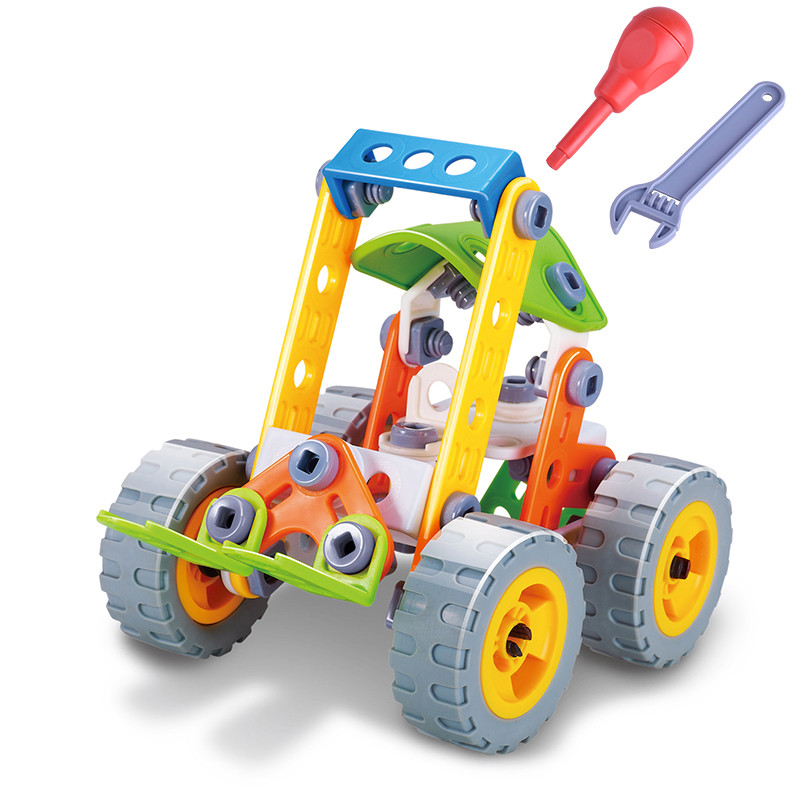 

Развивающий конструктор Hanye Toys Build&Play Погрузчик 84 детали