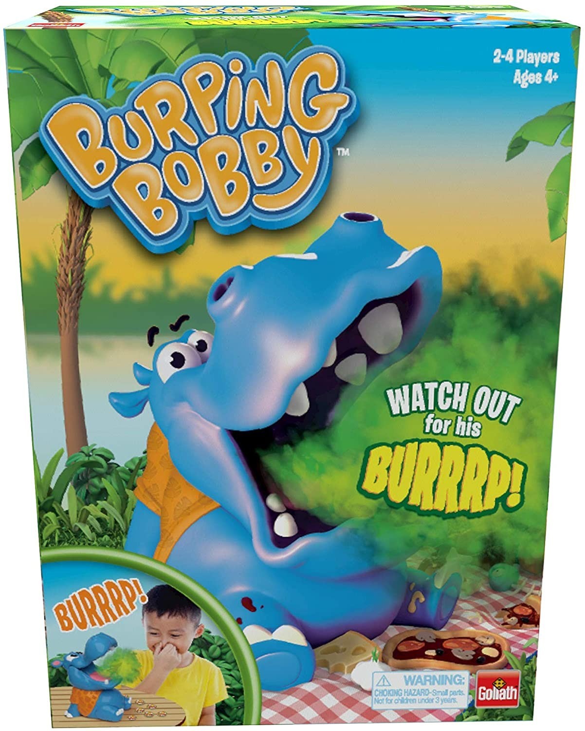 

Настольная игра Goliath Burping Bobby Отрыжка Бобби (31271)