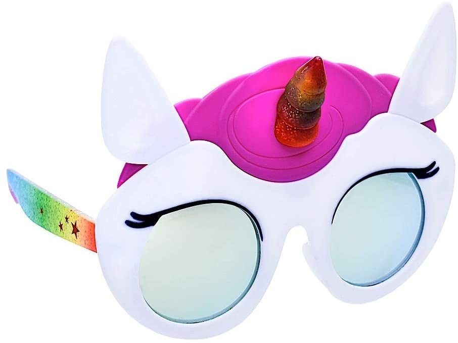 

Сонцезахисні окуляри Sun-Staches Lil' Sunglasses White Unicorn UV400