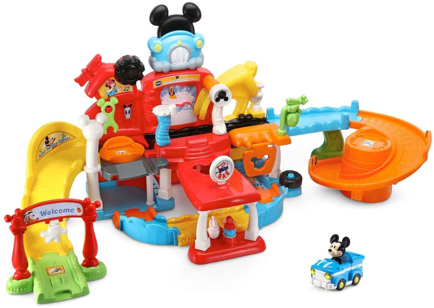 

Игровой набор VTech Go! Go! Smart Wheels Disney Mickey Mouse Gas and Go Repair Shop (80-534801)