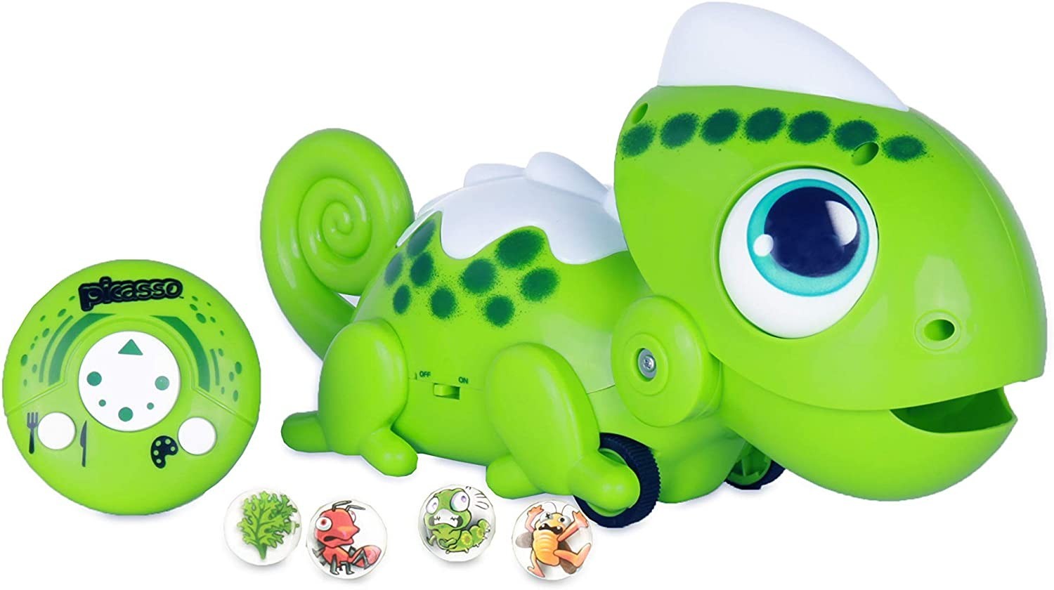

Игрушка на радиоуправлении Basic Fun Picasso Colorful Robo Chameleon Хамелеон (60032)