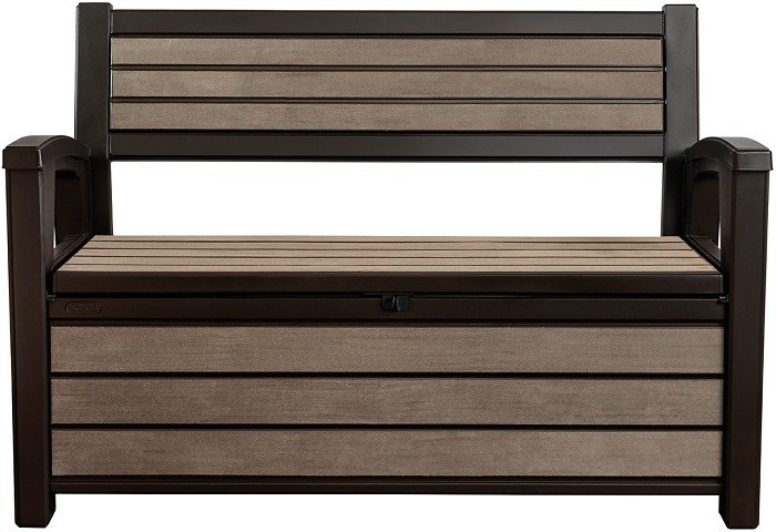 

Скамейка-сундук Keter Hudson Bench 227 л коричневая