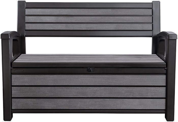 

Скамейка-сундук Keter Hudson Bench 227 л антрацит