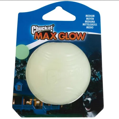 

Мяч светящийся Chuckit Max Glow M (6,1см)