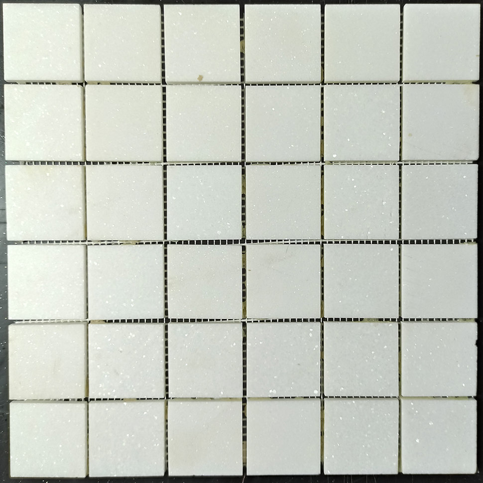 

Thassos мозаика из мрамора матовая МКР-3СВ (47x47)