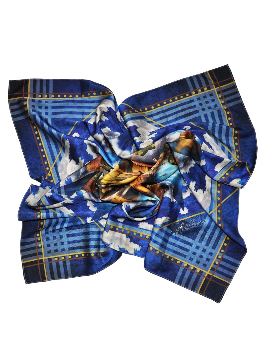 

Платок дизайнерский MyScarf "Замки Эдинбурга"