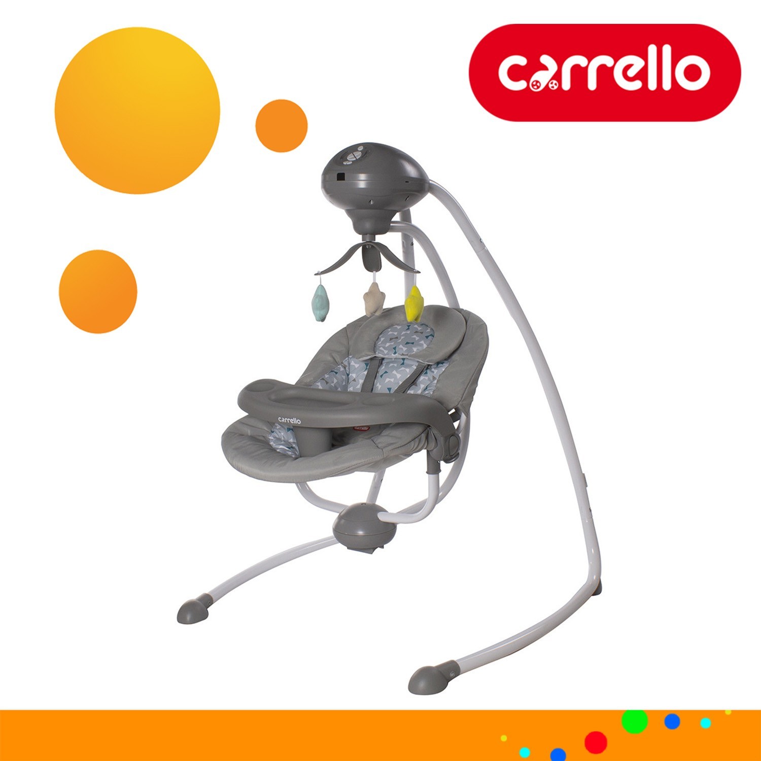 

Детская люлька-качели CARRELLO Fantasia CRL-7503 Lovely Grey Серый (CRL-7503 Lovely Grey)