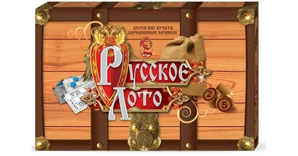 

Настольная игра Лото "Русское" Данко Тойс