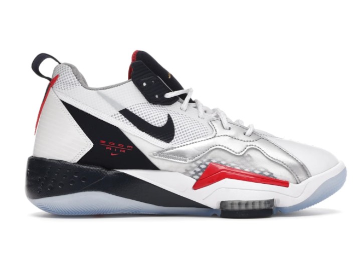 

Кроссовки Air Jordan Zoom 92 Размер 42.5 (27 см) Белые с черным