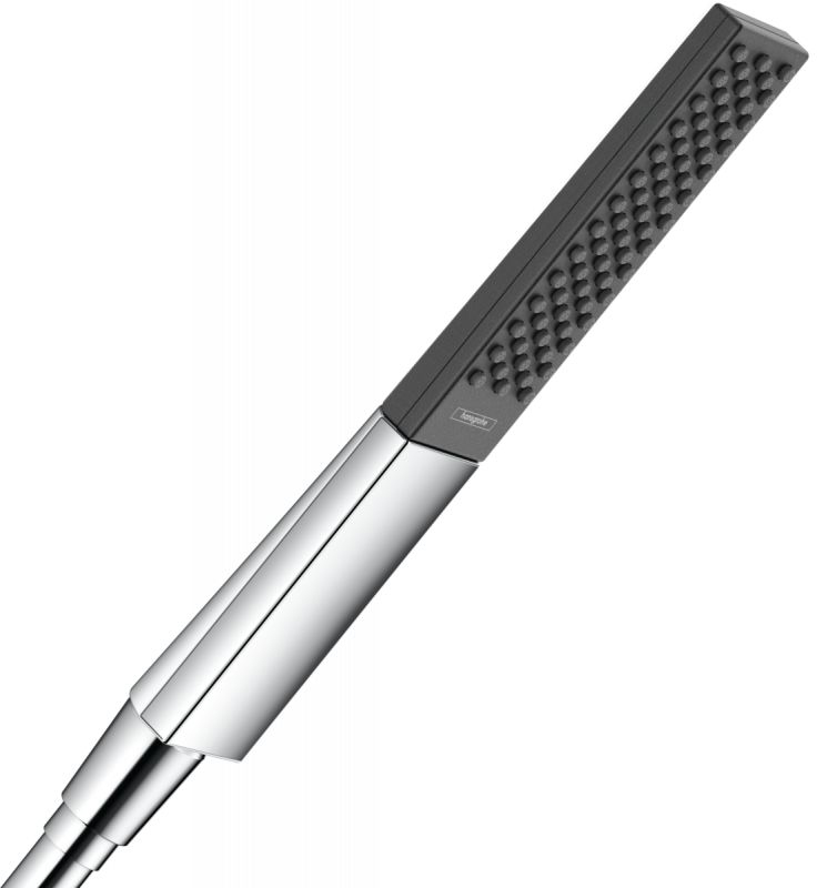 

Ручная лейка HANSGROHE Rainfinity 100 1jet 26866000 хром/черный
