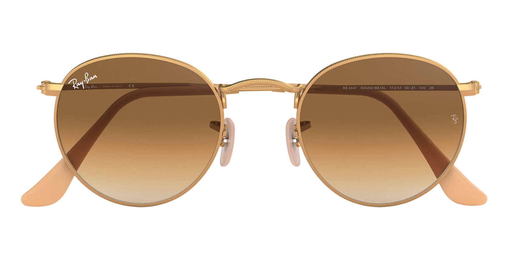 112 51. Рей бан 3447 112\51. Round Metal RB 3447 112/51. Круглые очки ray ban. Round Metal Gold.