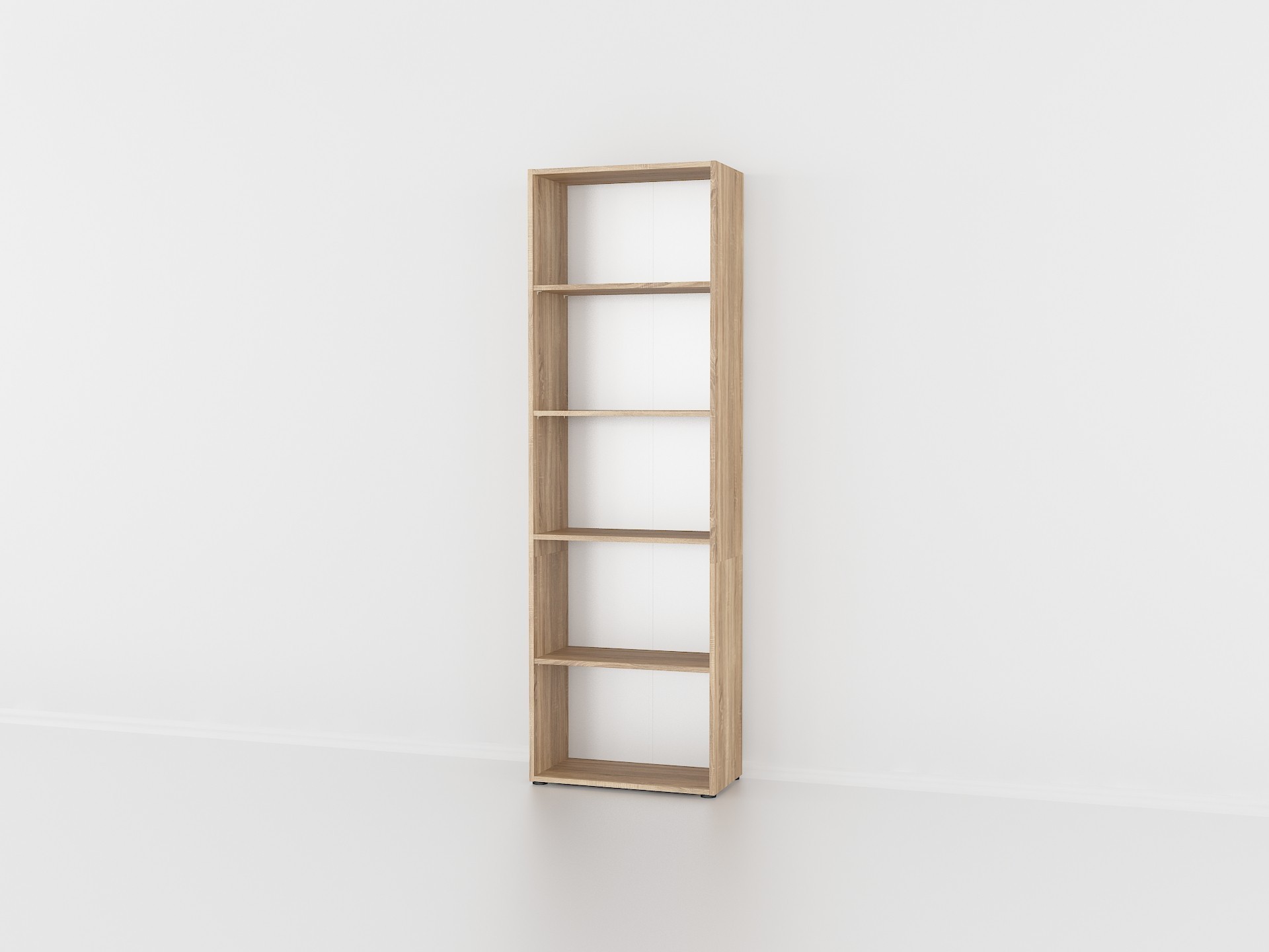 

Стеллаж для дома с задней стенкой из ДСП, Bonittopurple, Дуб сонома, P0077D