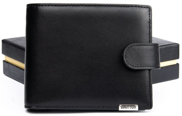 

Мужской кожаный кошелек Bretton M3707 black