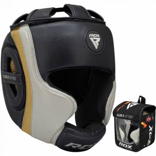

Шлем боксерский RDX Aura Golden XL