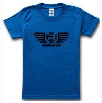 

Футболка Rammstein Рамштайн Синяя Размер XXL
