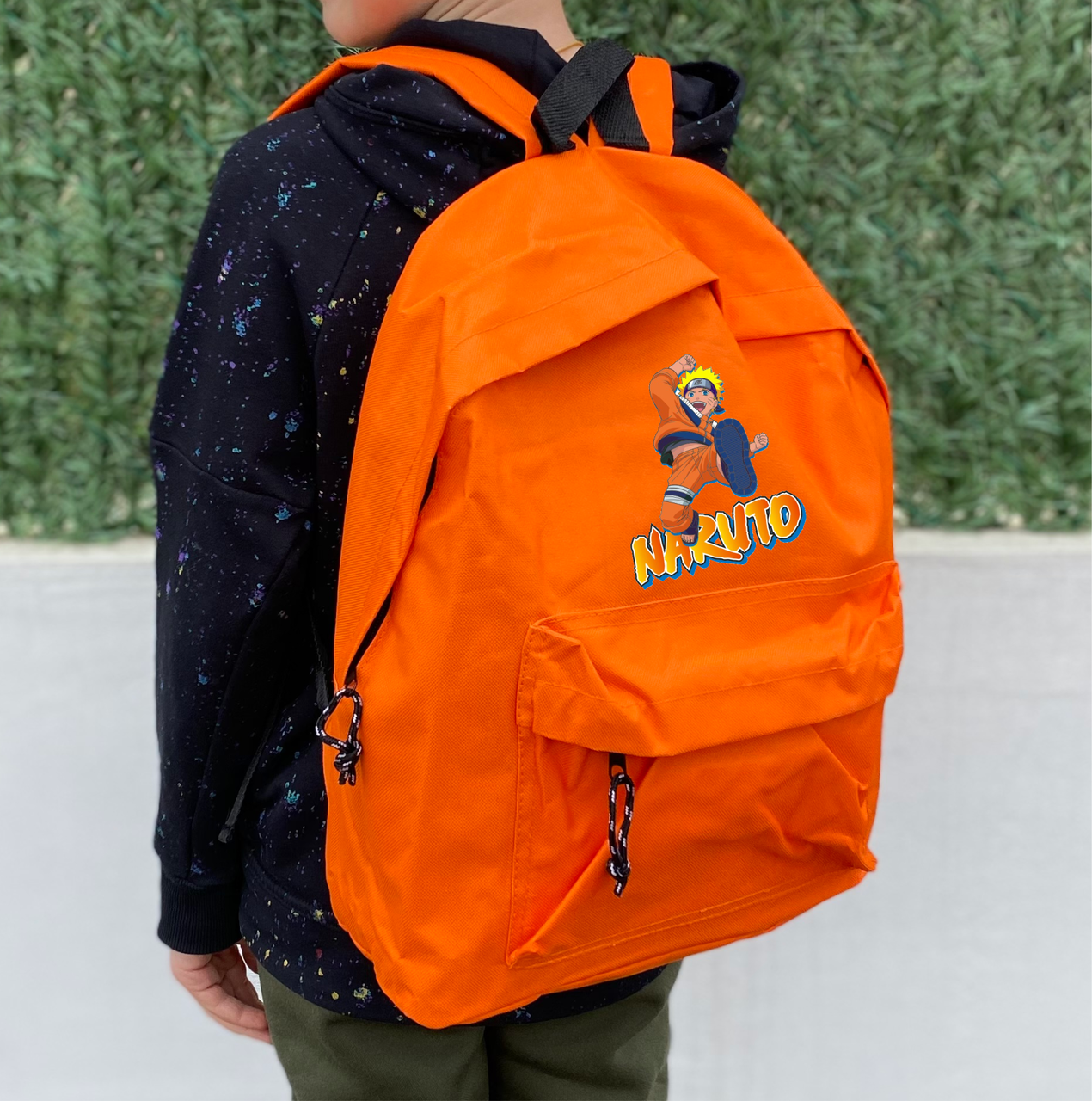 

Рюкзак Наруто Naruto Аниме Удзумаки Оранжевый