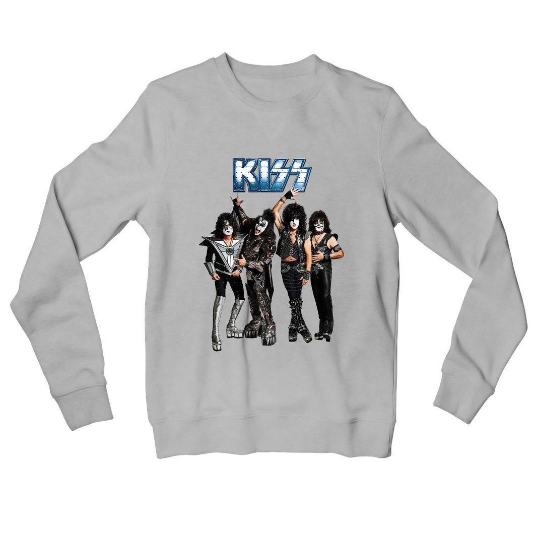 

Свитшот Демисезонный Kiss Кисс Серый Размер XXXL
