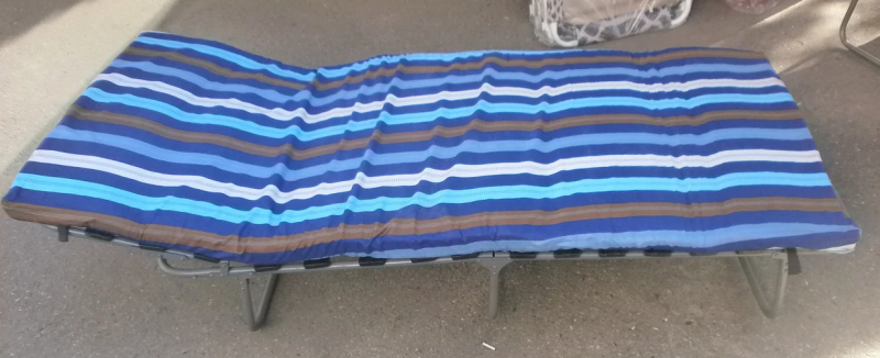 

Раскладушка на ламелях с матрасом Nova (IR01200)